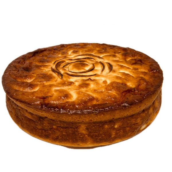 Запеканка с яблоком и корицей