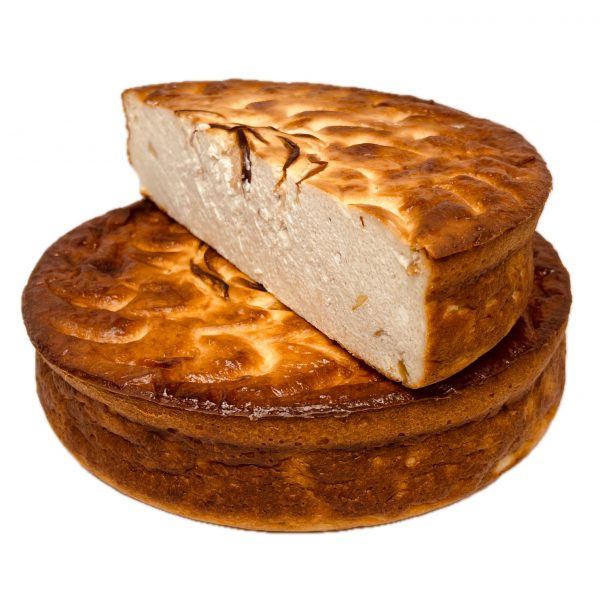 Запеканка с яблоком и корицей