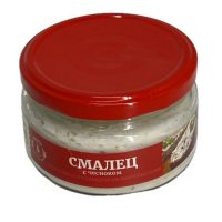 Шпик свиной рубленый с чесноком. 150 г., банка стекло